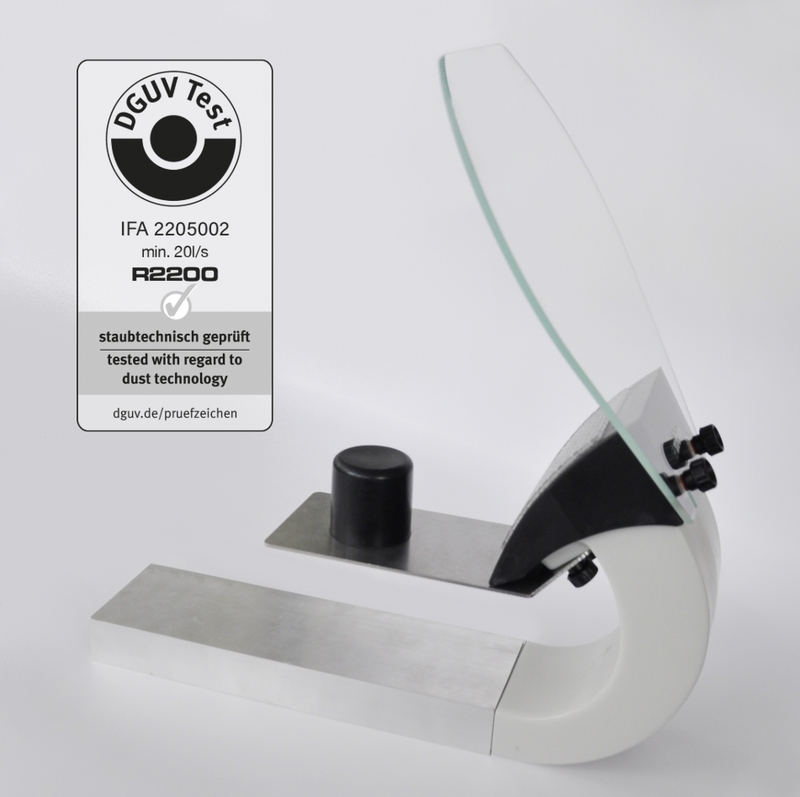 R 2200 Absaugtrichter mit Scheibe