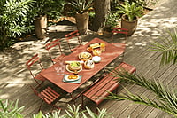 Luxembourg 3/4 Seater Bench