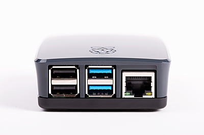 Raspberry Pi 4 Case (Black/Grey) Raspberry Pi 4 Case (Black/Grey)