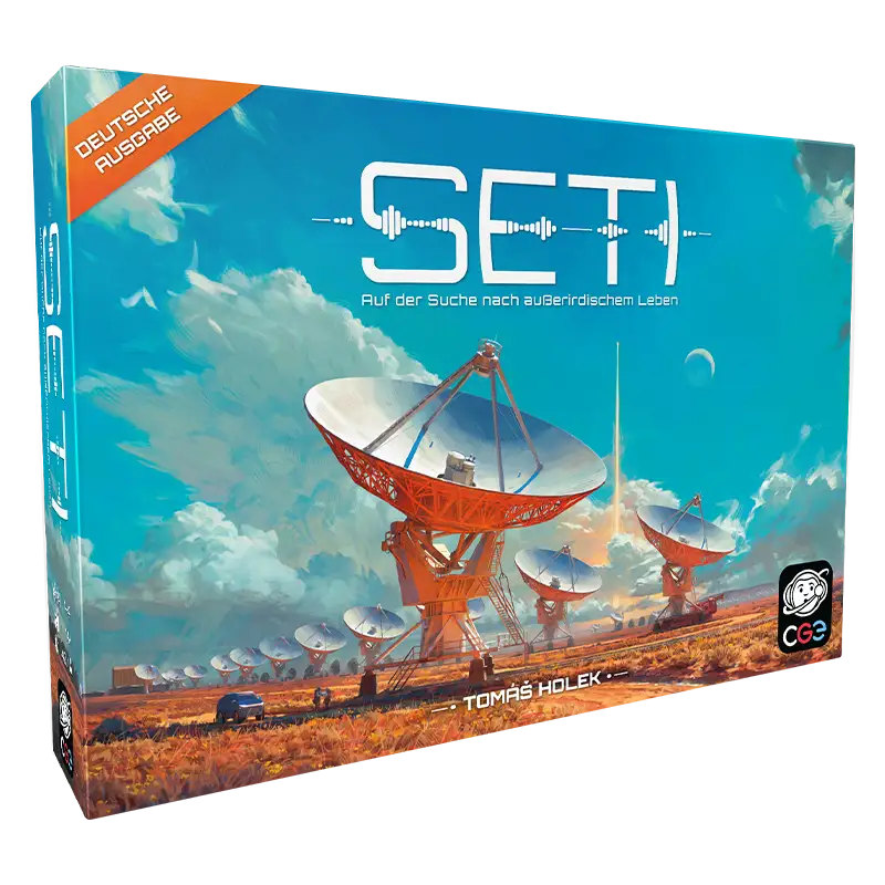 SETI - Auf der Suche nach außerirdischem Leben DEUTSCH + Promokarte
