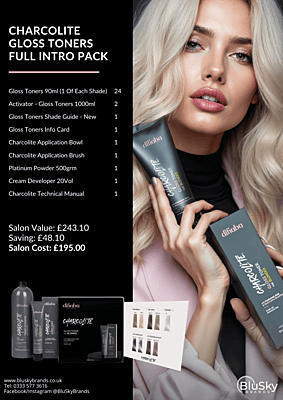 Charcolite Gloss Toners Full Intro Pack