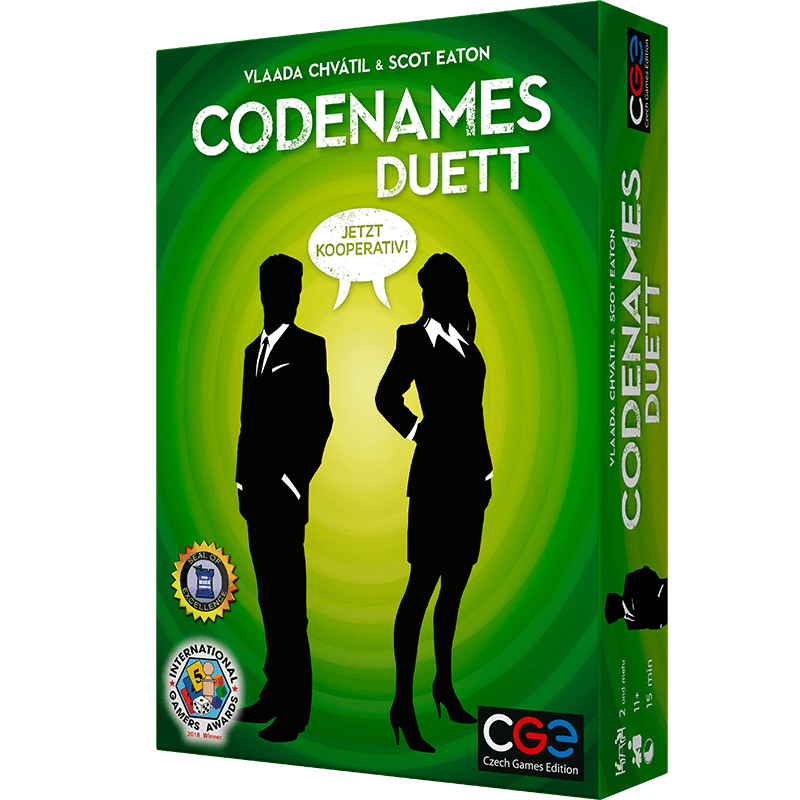 Codenames Duett DEUTSCH Boxcover links