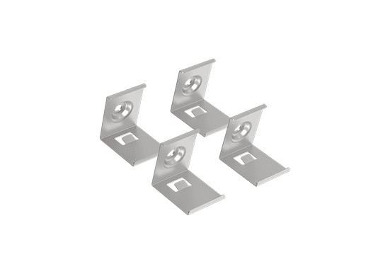 Bracket Set 4pc ALS Profile Surface Corner Square Bracket Set 4pc ALS Profile Surface Corner Square