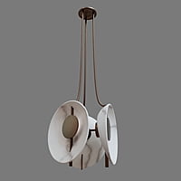 Calatia Pendant in Alabaster Calatia Pendant in Alabaster