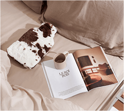 PLAIDS COCOONING - Bouillotte Fausse fourrure Far West