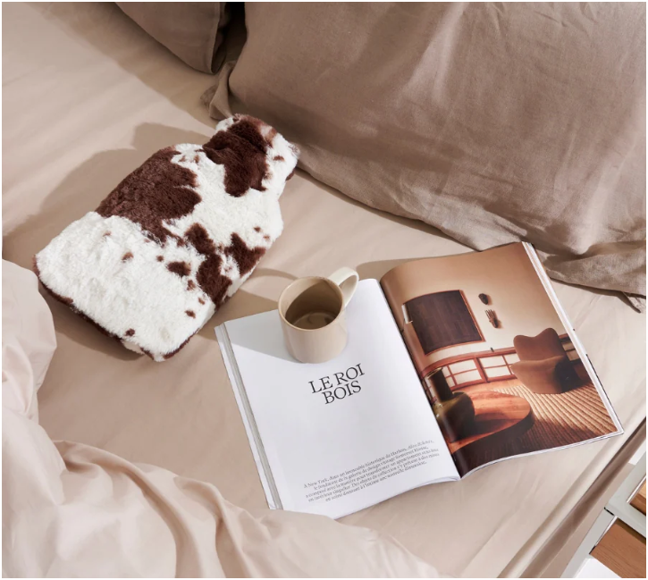 PLAIDS COCOONING - Bouillotte Fausse fourrure Far West PLAIDS COCOONING - Bouillotte Fausse fourrure Far West