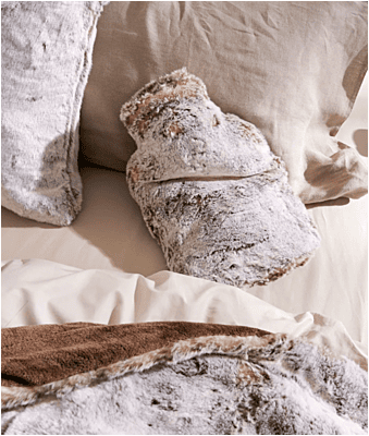 PLAIDS COCOONING - Bouillotte Fausse fourrure Frisson