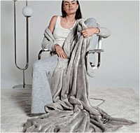 PLAIDS COCOONING - Classique Gris PLAIDS COCOONING - Classique Gris