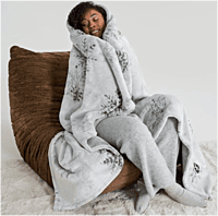 WARO par Plaids Cocooning - Plaid Iconique Snowflakes Blanc WARO par Plaids Cocooning - Plaid Iconique Snowflakes Blanc