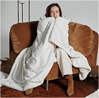 WARO par Plaids Cocooning - Plaid Ours blanc WARO par Plaids Cocooning - Plaid Ours blanc