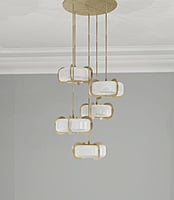 Contemporary Deco Chandelier Contemporary Deco Chandelier