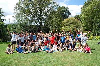 VC-STEM Robotics Camp in England