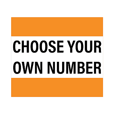 Custom bib number for Ta' Xbiex races 2025