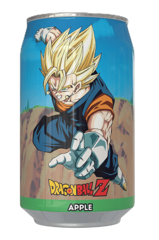 Dragon Ball Z Vegito Apple Flavour Soda Can (12 x 330ml) Dragon Ball Z Vegito Apple Flavour Soda Can (12 x 330ml)