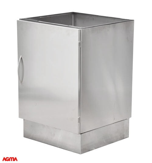 152 - Modulo con porta battente e zoccolo, dim. 600x580x870mm 152 - Modulo con porta battente e zoccolo, dim. 600x580x870mm