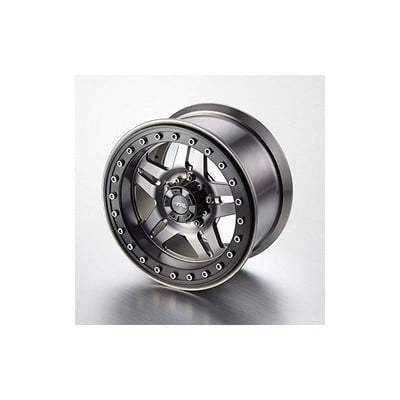 TFL Aluminium 3.8 inch 5-Spoked Wheels (Grey/Black) TFL Aluminium 3.8 inch 5-Spoked Wheels (Grey/Black)