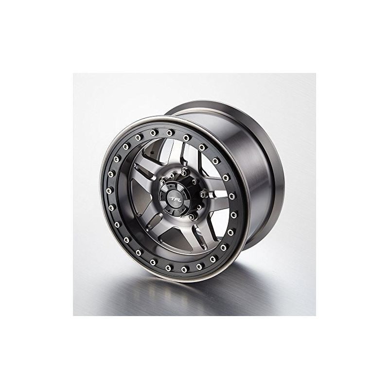 TFL Aluminium 3.8 inch 5-Spoked Wheels (Grey/Black) TFL Aluminium 3.8 inch 5-Spoked Wheels (Grey/Black)