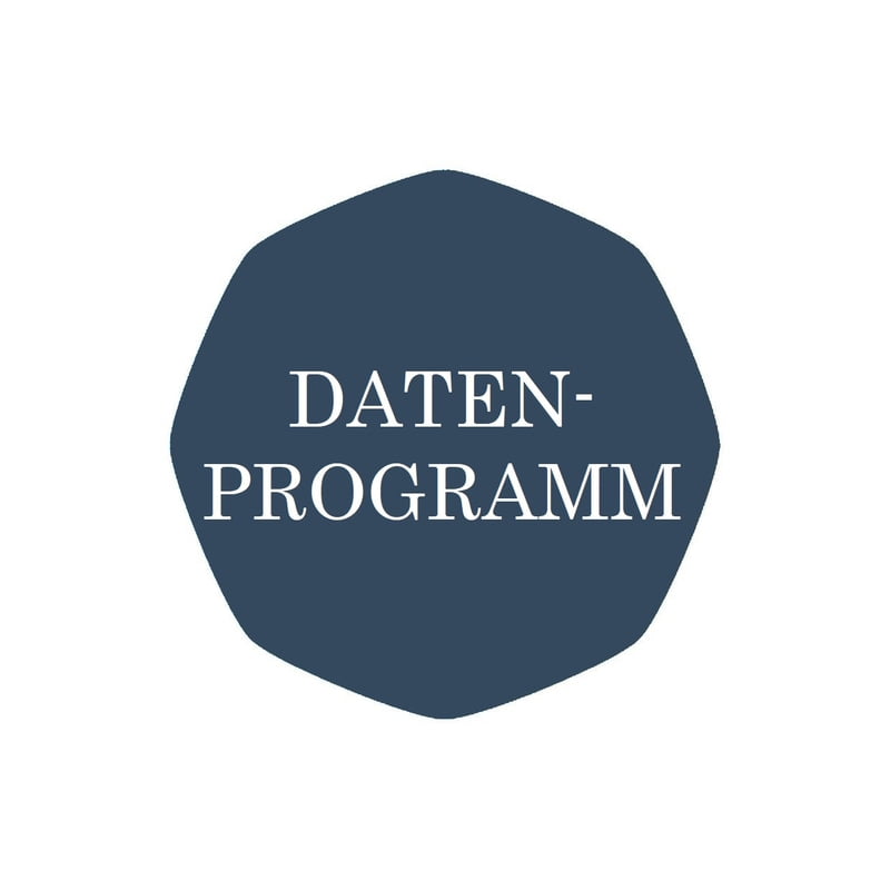 Starterpaket: DATENPROGRAMM Starterpaket: DATENPROGRAMM