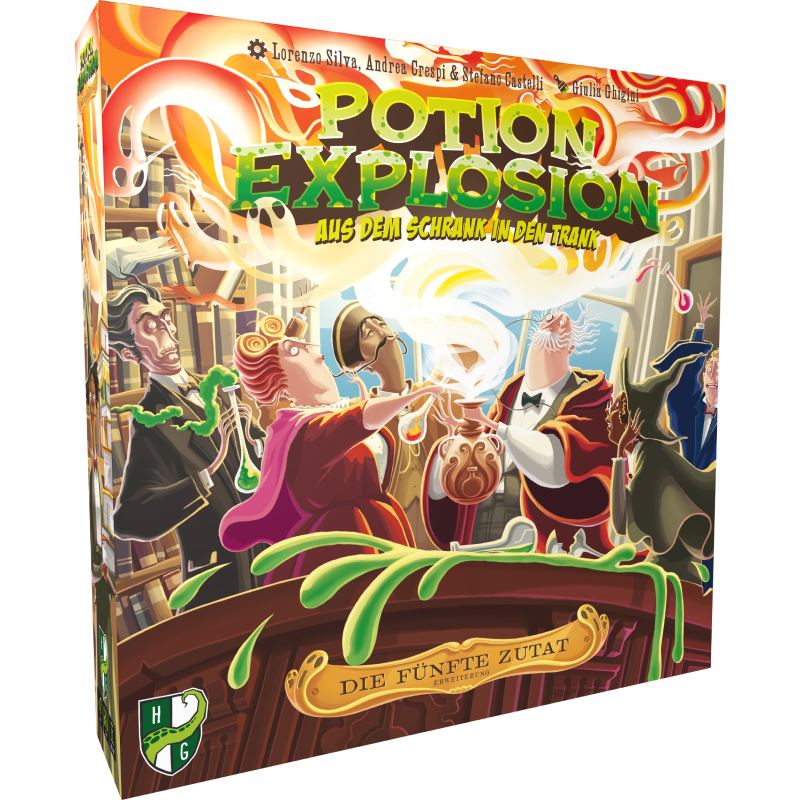 Potion Explosion: Die fünfte Zutat DEUTSCH Boxencover Potion Explosion: Die fünfte Zutat DEUTSCH Boxencover