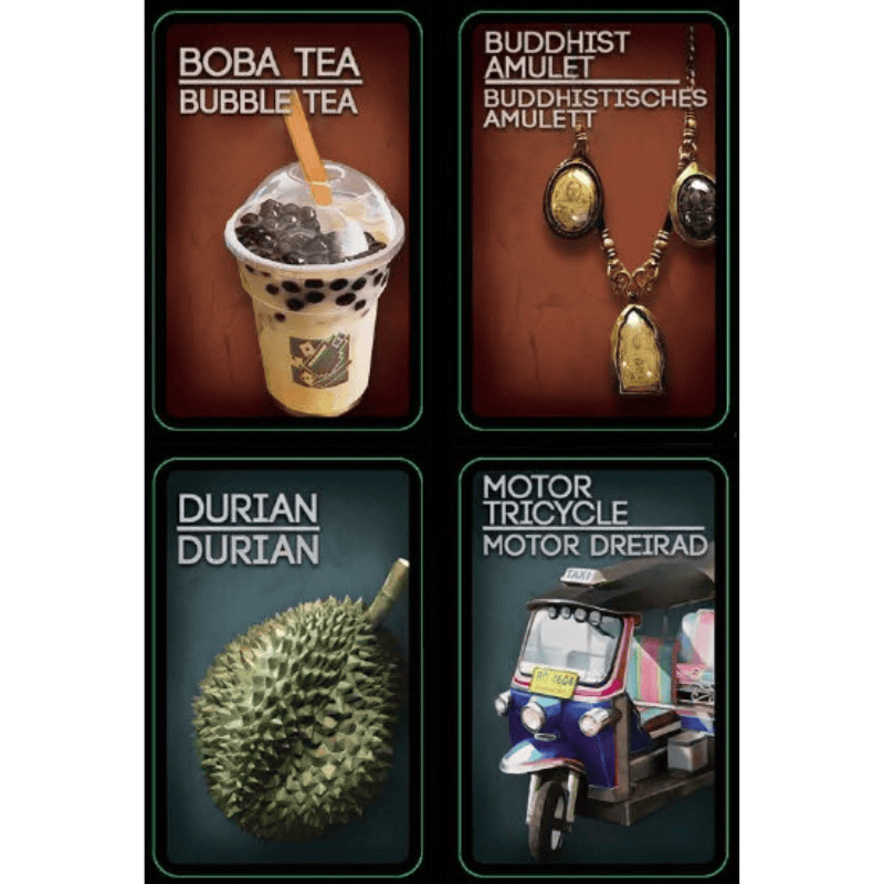 Deception: Promo-Themen-Pack: Thailand Karten Deception: Promo-Themen-Pack: Thailand Karten