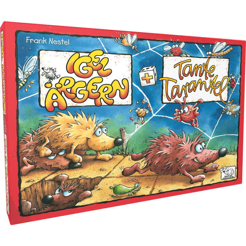 Igel Ärgern + Tante Tarantel DEUTSCH Boxcover Igel Ärgern + Tante Tarantel DEUTSCH Boxcover