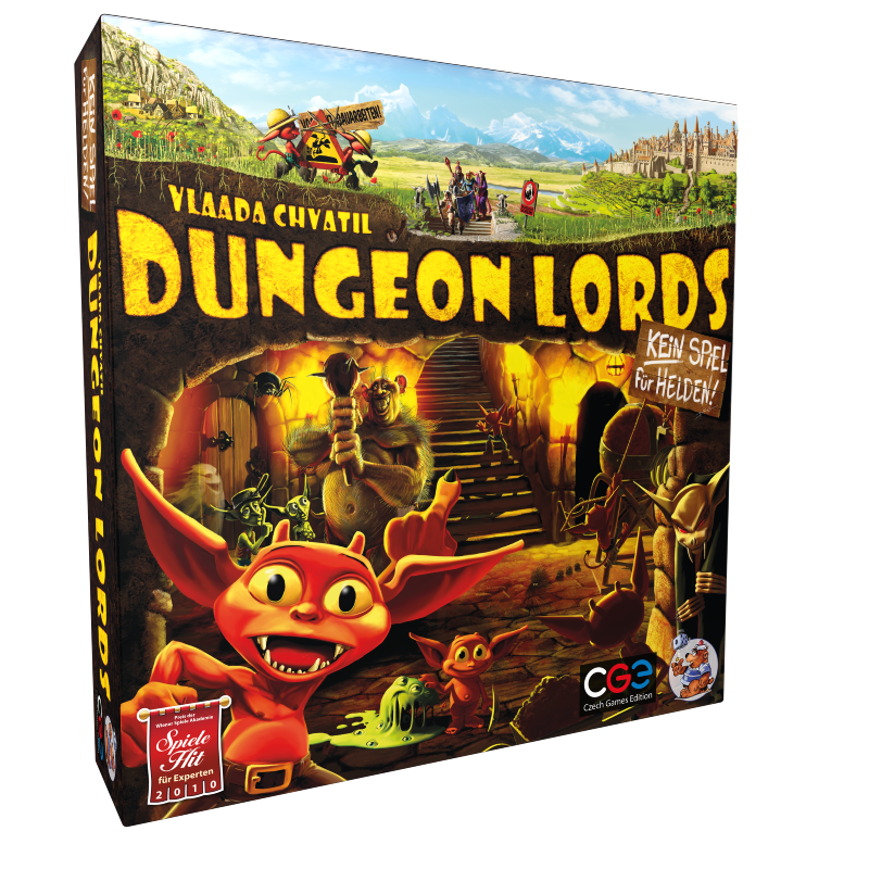 Dungeon Lords DEUTSCH Boxcover Dungeon Lords DEUTSCH Boxcover