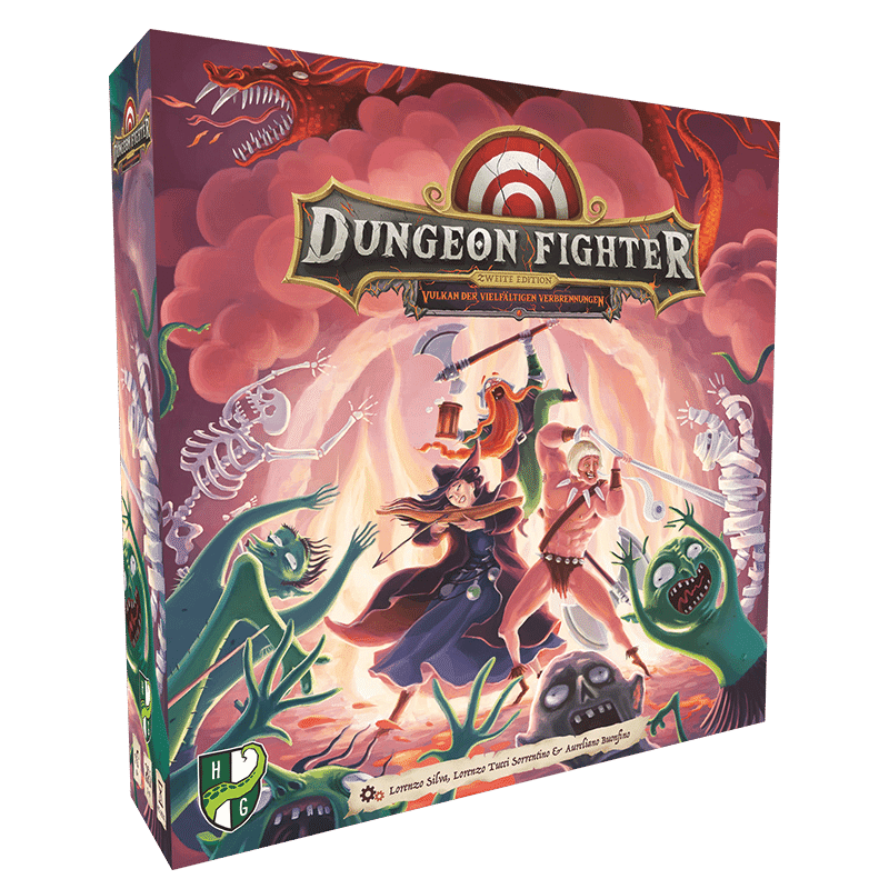 Dungeon Fighter: Der Vulkan der vielfältigen Verbrennungen DEUTSCH Boxcover
