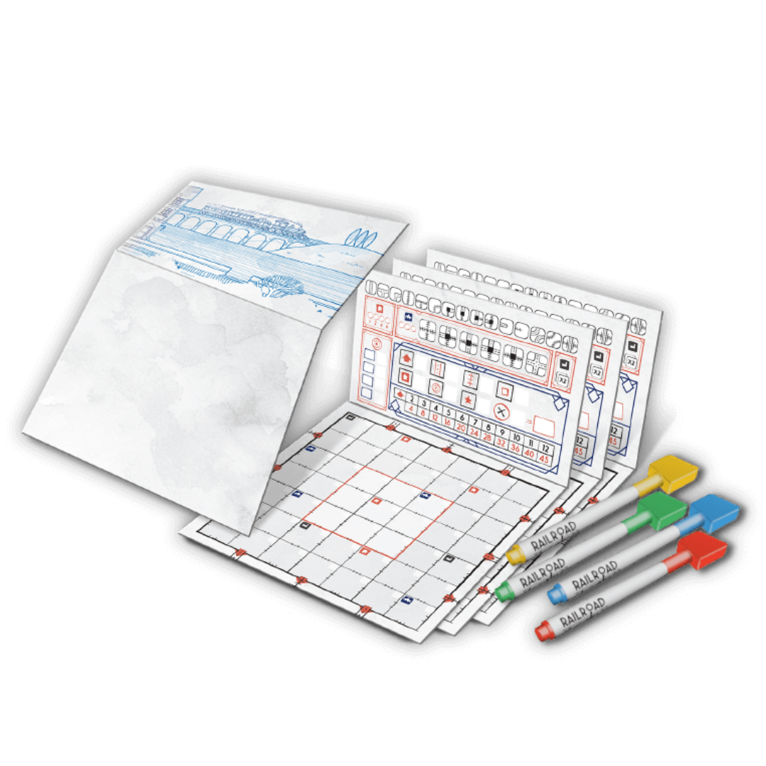 Railroad Ink: Additional Players Pack Inhalt