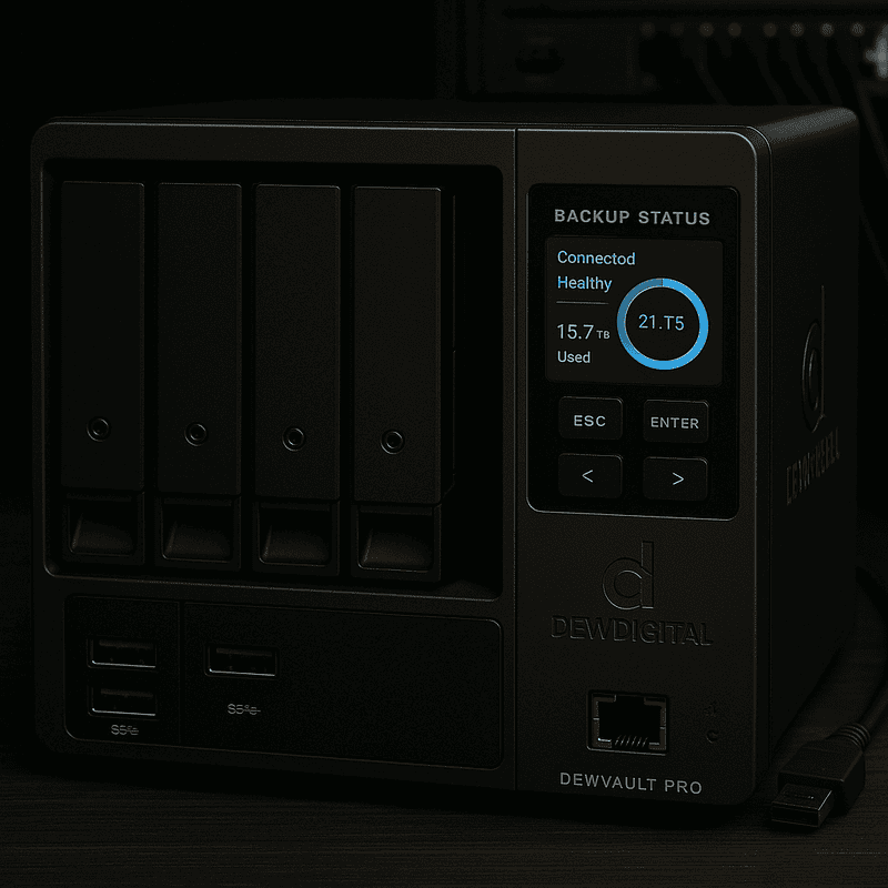 Dew Backup Storage Array