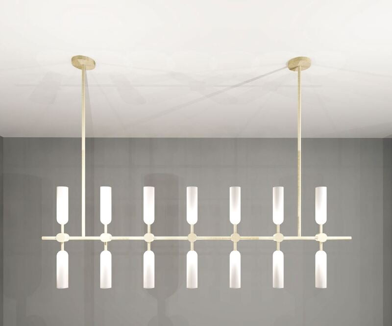 Duo Chandelier 1