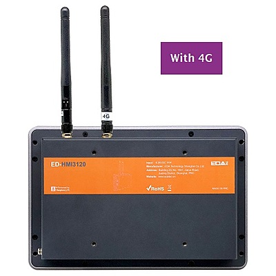 EDATEC ED-HMI3120-070C-10232-4US Industrial HMI Display (CM5) EDATEC ED-HMI3120-070C-10232-4US Industrial HMI Display (CM5)