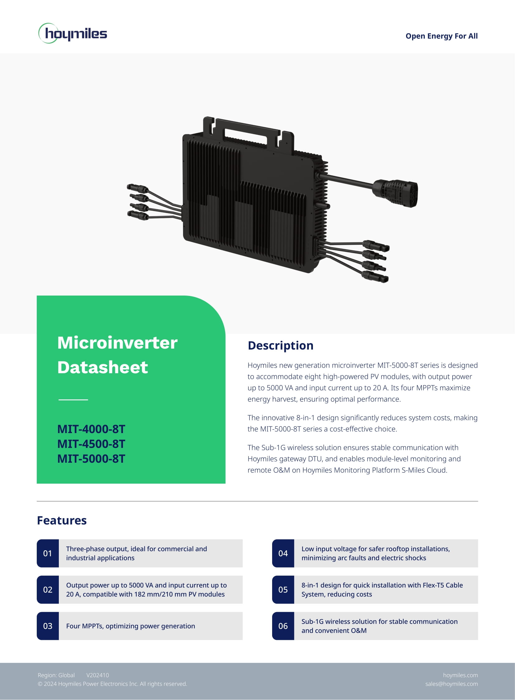 Hoymiles MIT-5000-8T