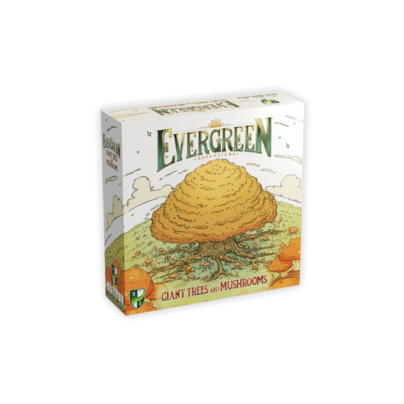 Evergreen: Giant Trees and Mushrooms Boxcover Evergreen: Giant Trees and Mushrooms Boxcover