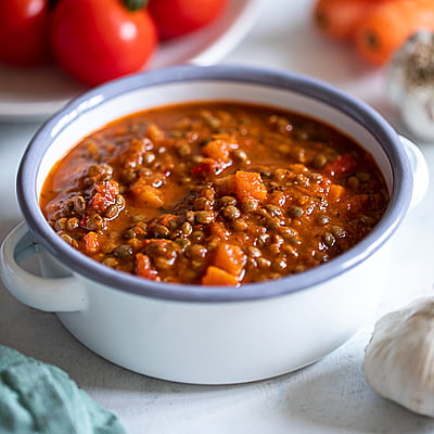 Puy Lentil Bolognese