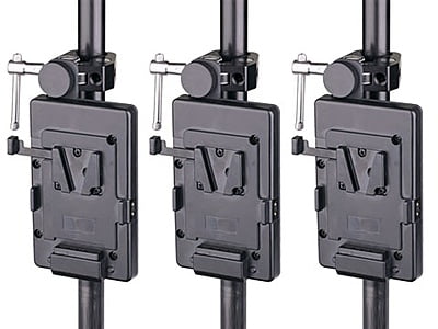 FL-C60D 3KIT | Set of 3 x 60W LED Spotlight, 25000lux, V-Mount, DMX FL-C60D 3KIT | Set of 3 x 60W LED Spotlight, 25000lux, V-Mount, DMX
