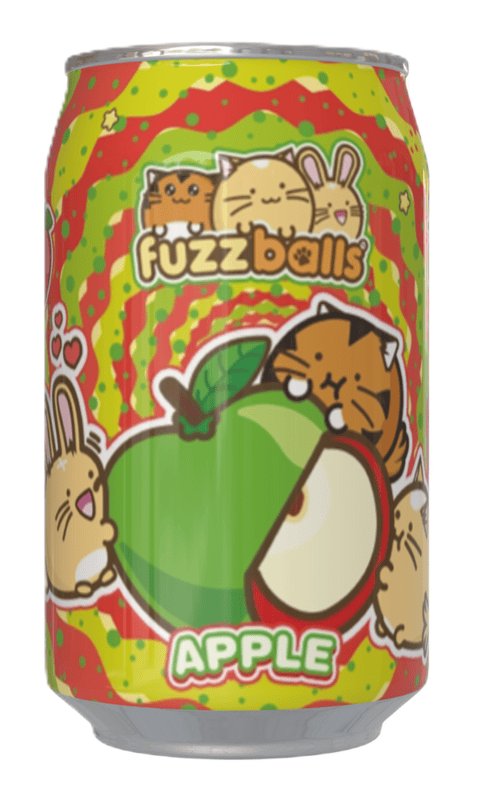 Fuzzballs Apple Flavour Soda Can (12 x 330ml) Fuzzballs Apple Flavour Soda Can (12 x 330ml)