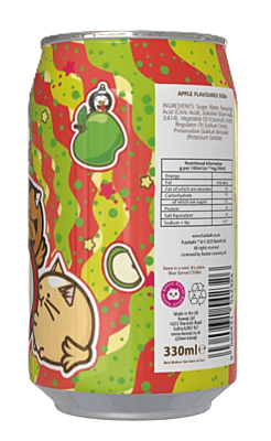 Fuzzballs Apple Flavour Soda Can (12 x 330ml) Fuzzballs Apple Flavour Soda Can (12 x 330ml)