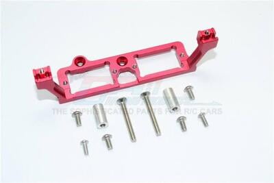 GPM Aluminium F&R Diff Lock Servo Mount (11pc Set) GPM Aluminium F&R Diff Lock Servo Mount (11pc Set)