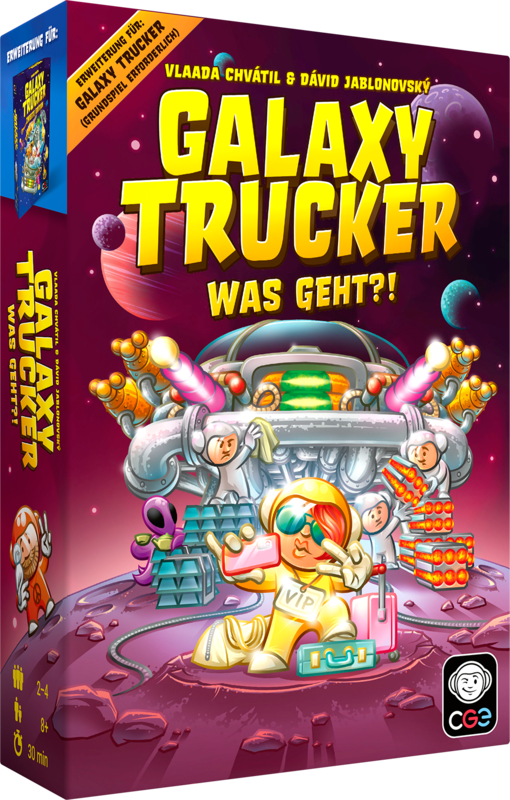 Galaxy Trucker (2. Ed.): Was geht?! Erweiterung Boxcover
