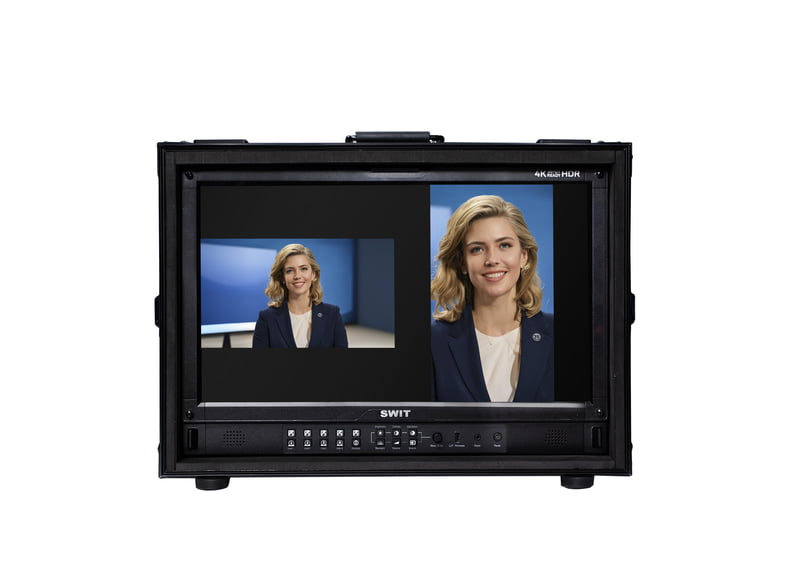 FM-215HDR | 21.5" professional High-bright FHD Filed Monitor with flight case and 12G-SDI 4K QLED HDR 100%DCI-P3 Zero-Delay AI-Calibration FM-215HDR | 21.5" professional High-bright FHD Filed Monitor with flight case and 12G-SDI 4K QLED HDR 100%DCI-P3 Zero-Delay AI-Calibration