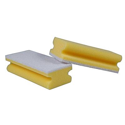 Schwamm mit weissem Vlies | soft | 10 Stück Schwamm mit weissem Vlies | soft | 10 Stück