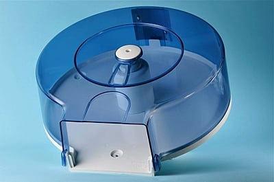 Toilettenpapierspender Jumbo-Rollenhalter | weiss/transparent Toilettenpapierspender Jumbo-Rollenhalter | weiss/transparent