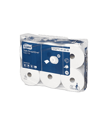 Tork Advanced Toilettenpapier SmartOne T8 | 2-lagig | 1'150 Blatt Tork Advanced Toilettenpapier SmartOne T8 | 2-lagig | 1'150 Blatt