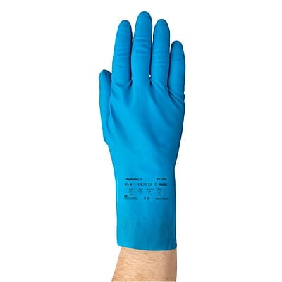 Ansell AlphaTec® 87-195 | Latex | blau | Grösse S Ansell AlphaTec® 87-195 | Latex | blau | Grösse S