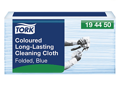 Tork Premium langlebige Reinigungstücher | W8 System | 1-lagig | Blau | 40 Tücher Tork Premium langlebige Reinigungstücher | W8 System | 1-lagig | Blau | 40 Tücher