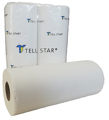 Küchenrollen | 2-lagig | Weiss | 150 Blatt Küchenrollen | 2-lagig | Weiss | 150 Blatt