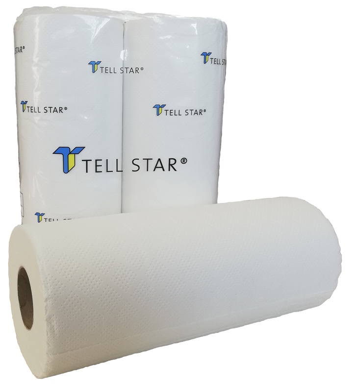 Küchenrollen | 2-lagig | Weiss | 150 Blatt Küchenrollen | 2-lagig | Weiss | 150 Blatt