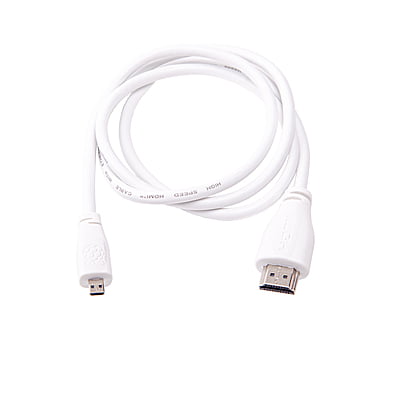 Micro HDMI to HDMI-A Cable (2M - White) Micro HDMI to HDMI-A Cable (2M - White)