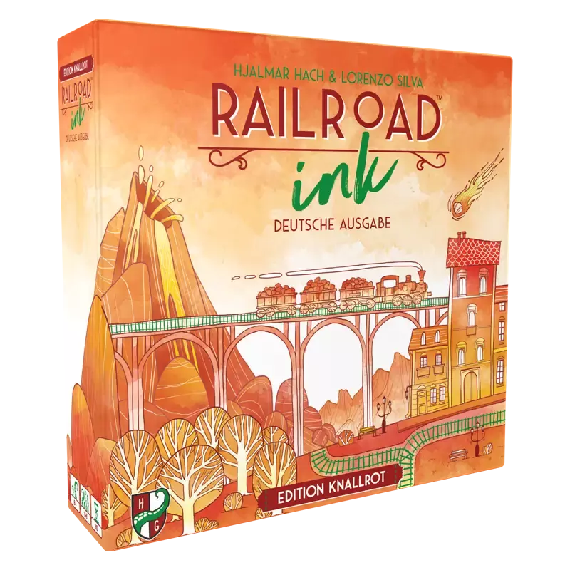 Railroad Ink: Edition Knallrot DEUTSCH