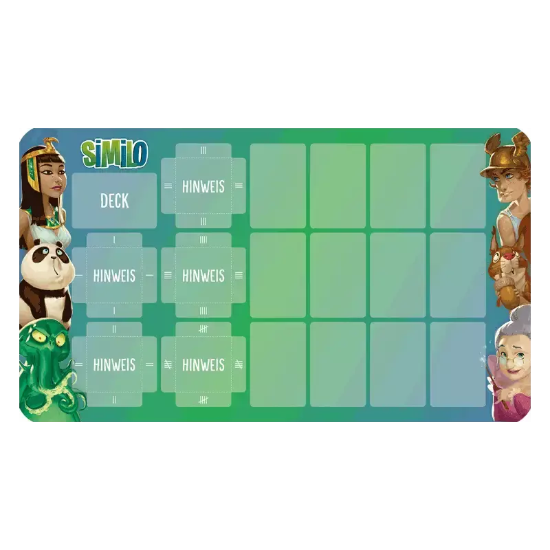 Similo: Neopren Spielmatte DEUTSCH